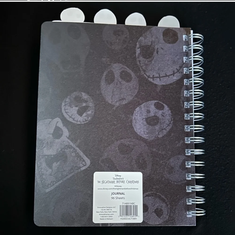 NEW The Nightmare Before Christmas Cup and Journal set Halloween